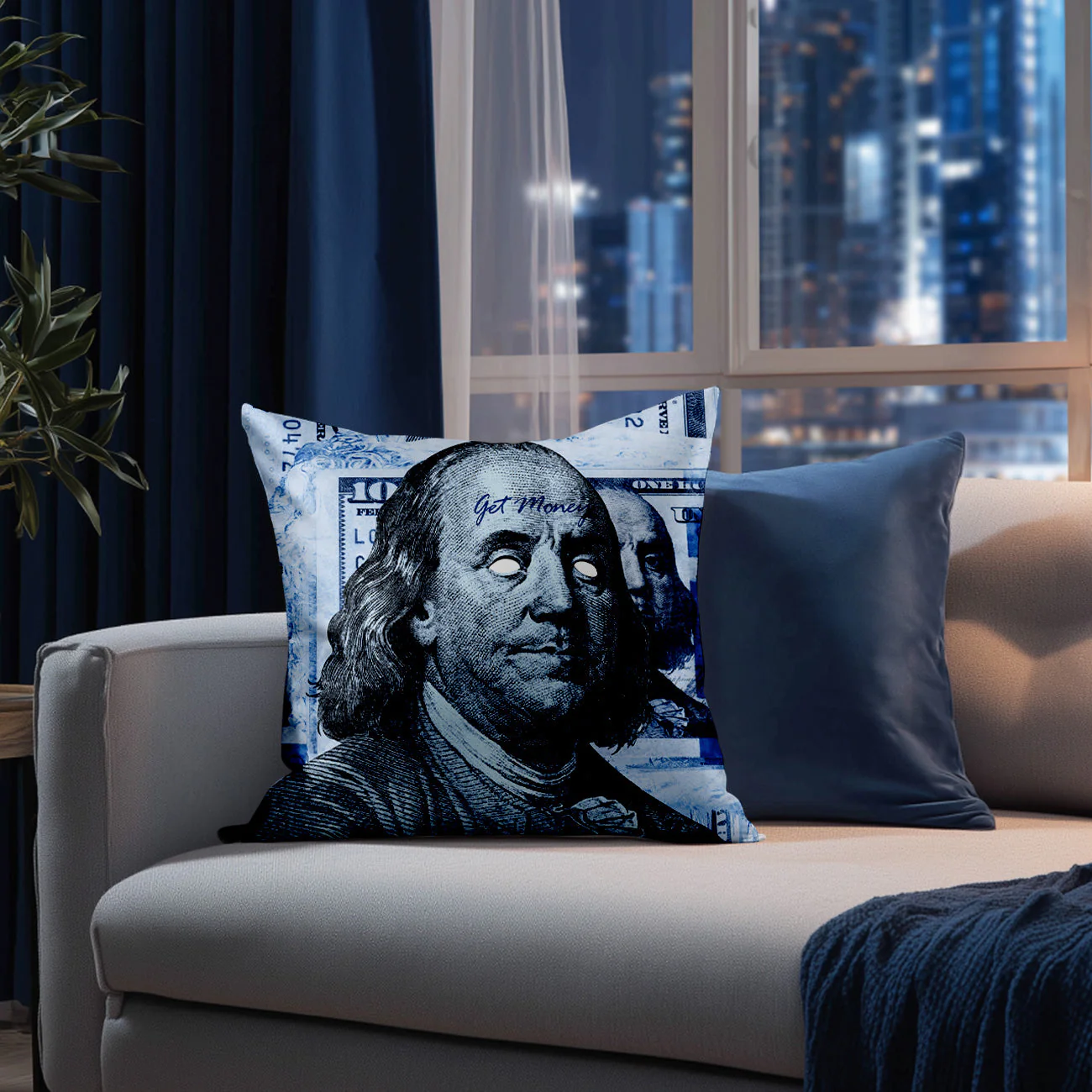 Cold Bucks Pillow