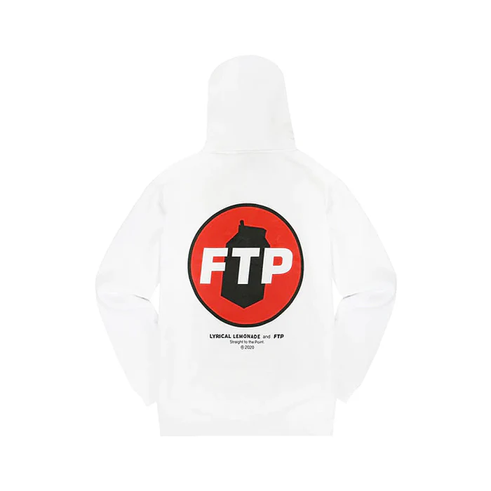 FTP/Lyrical Lemonade Hoodie- White - Image 2
