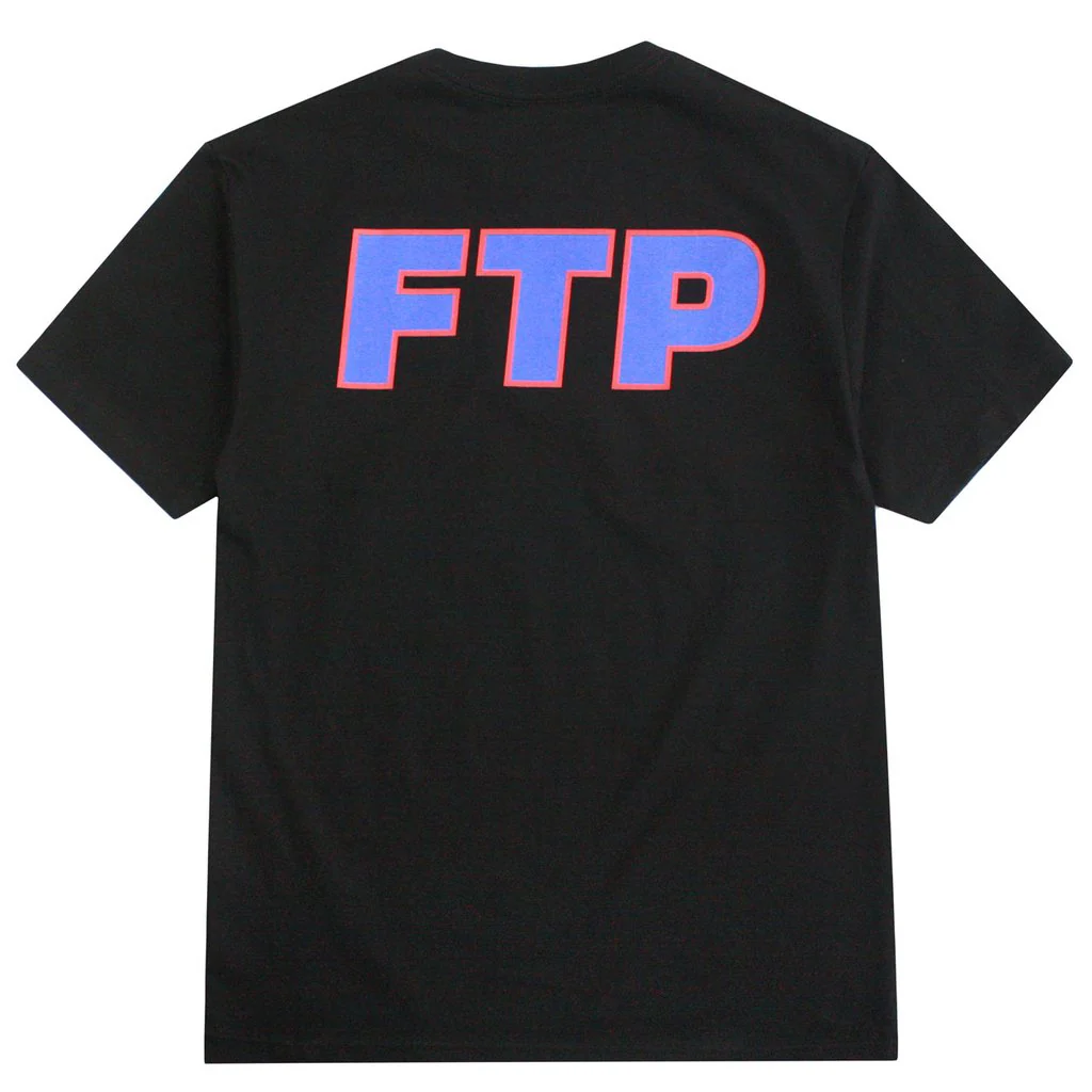 FTP Outline Logo Tee- Black - Image 2