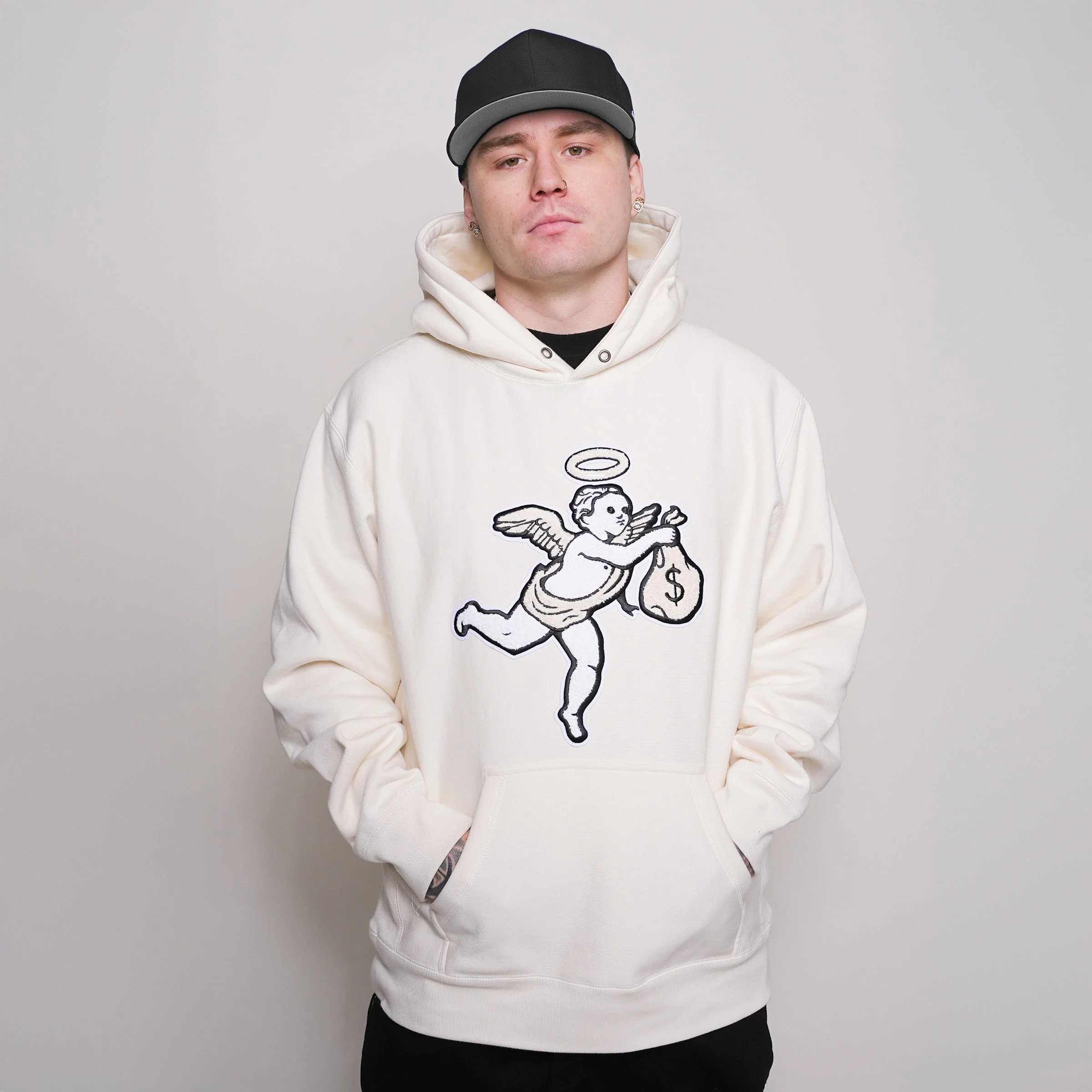 Halo Angel Chenille Hoodie - Image 4