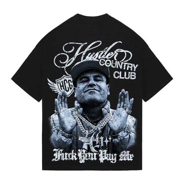 HCC - Bling Hustler - Black Tee - Image 2
