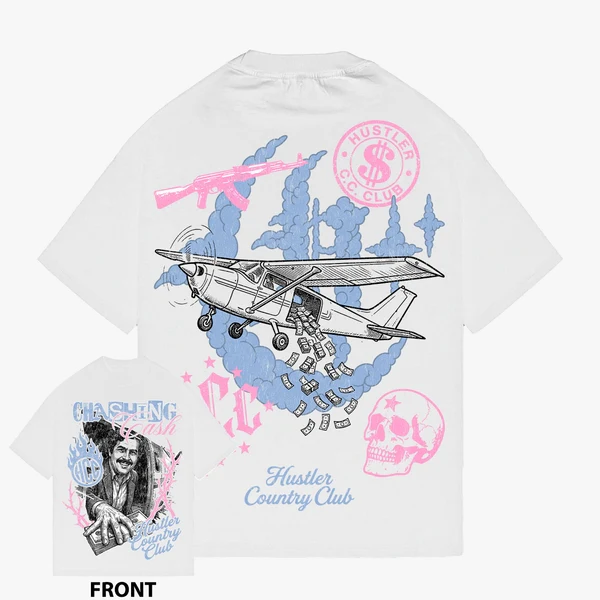HCC - Fly Over - White Tee - Image 2
