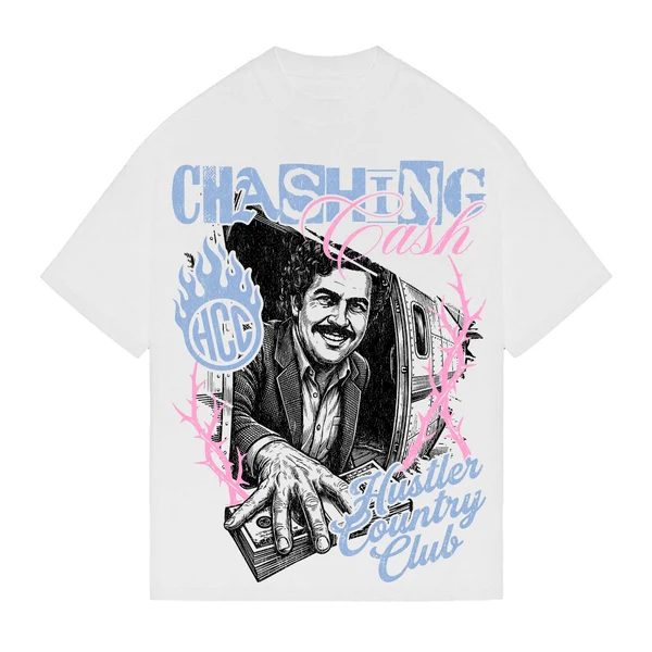HCC - Fly Over - White Tee - Image 4