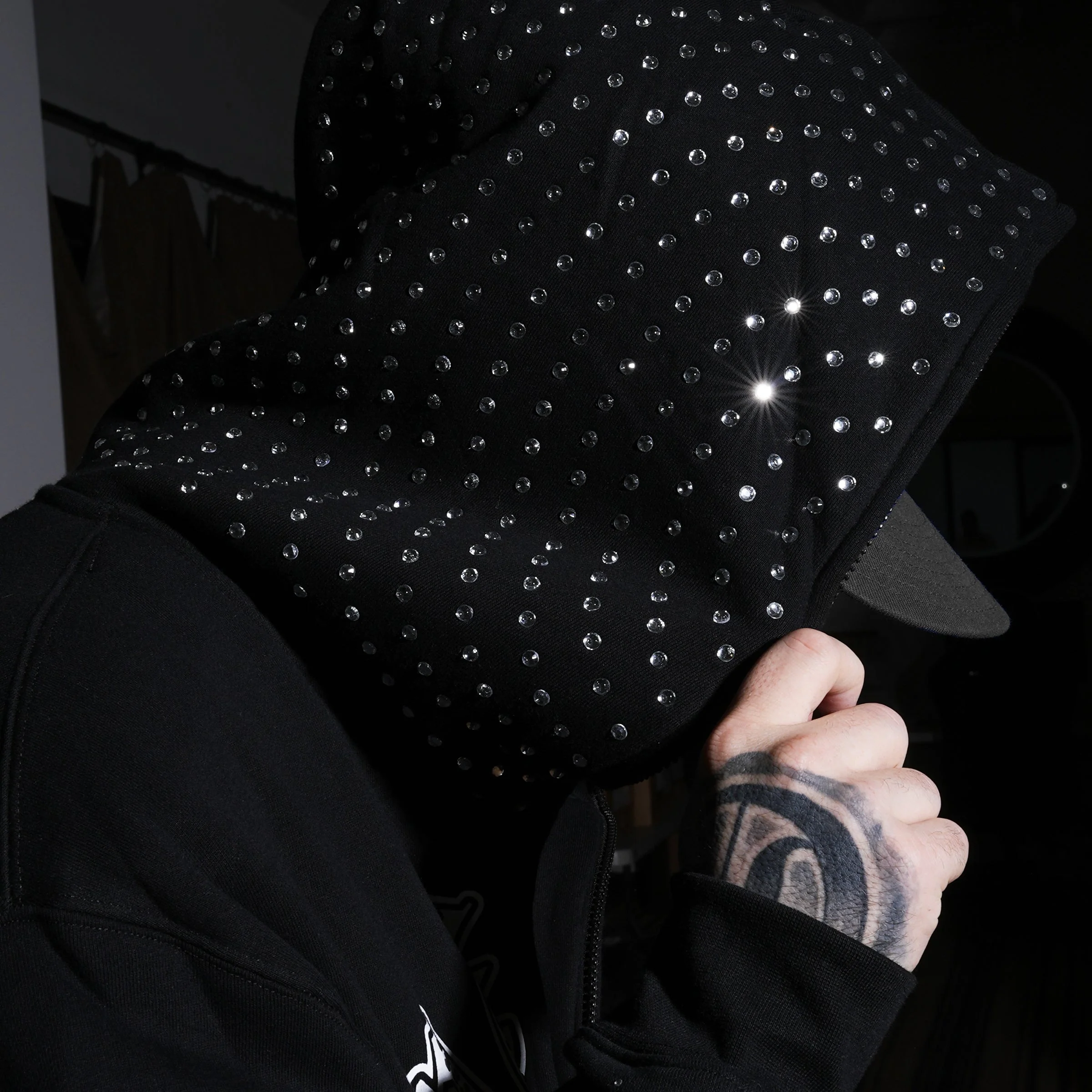 HM Flame Stone Zip Hoodie - Image 4