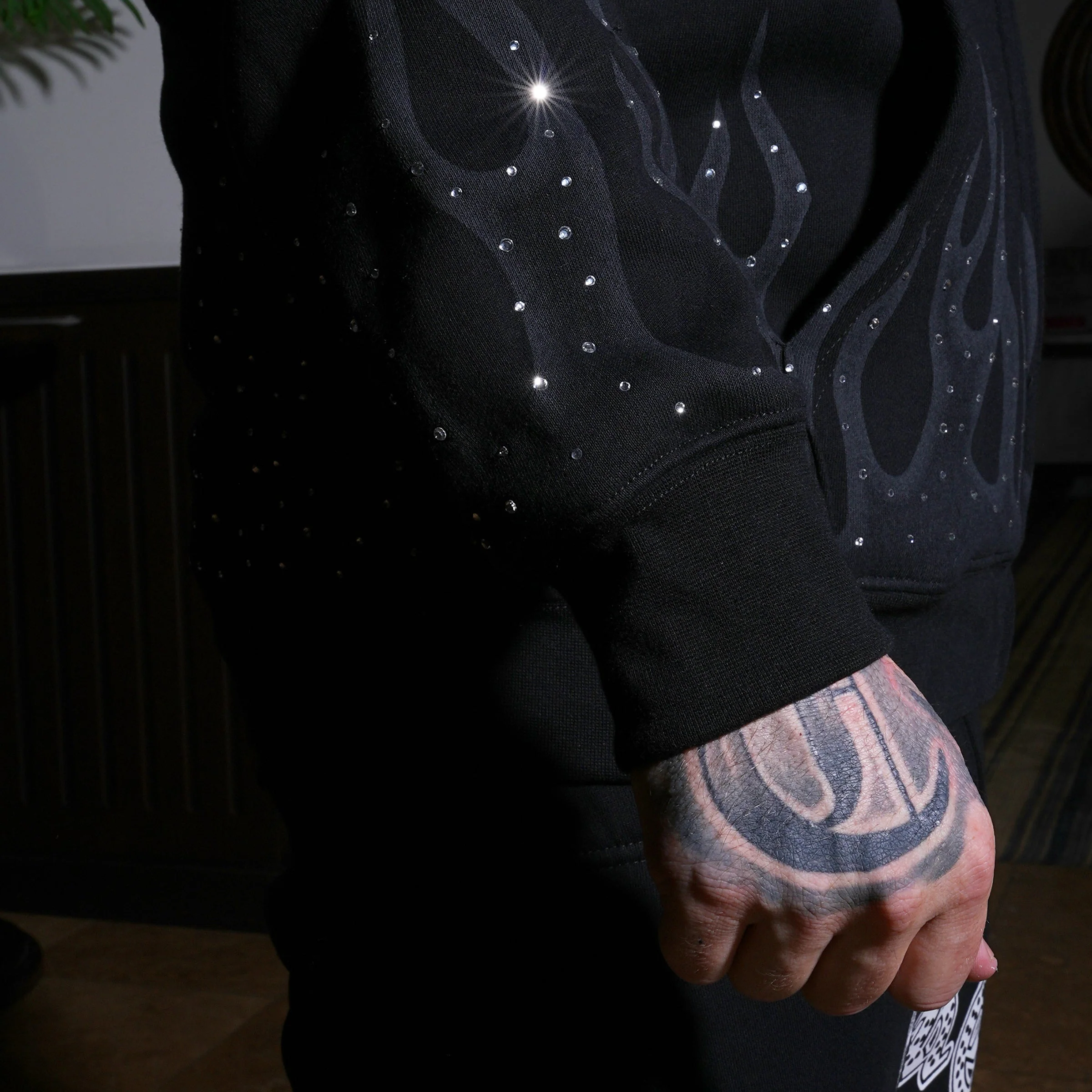 HM Flame Stone Zip Hoodie - Image 5