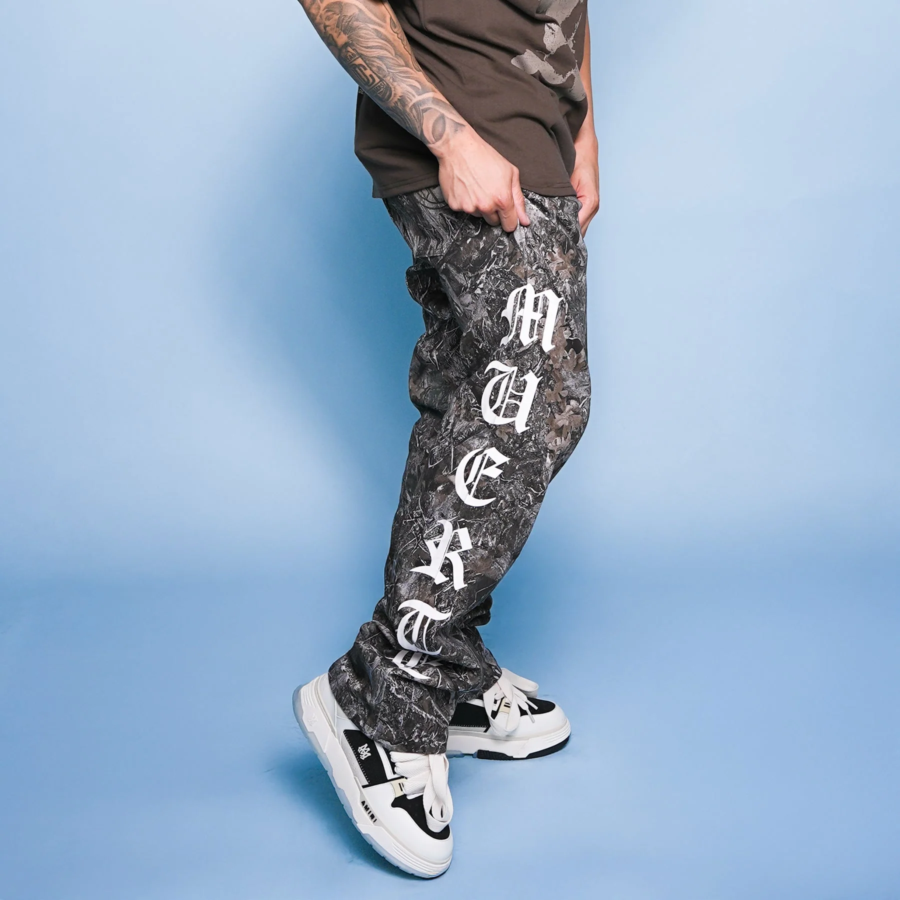 HM Forest Camo Twill Pants - Image 2