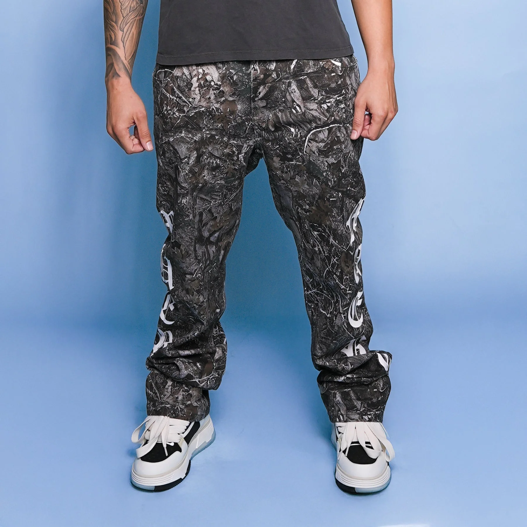 HM Forest Camo Twill Pants - Image 3