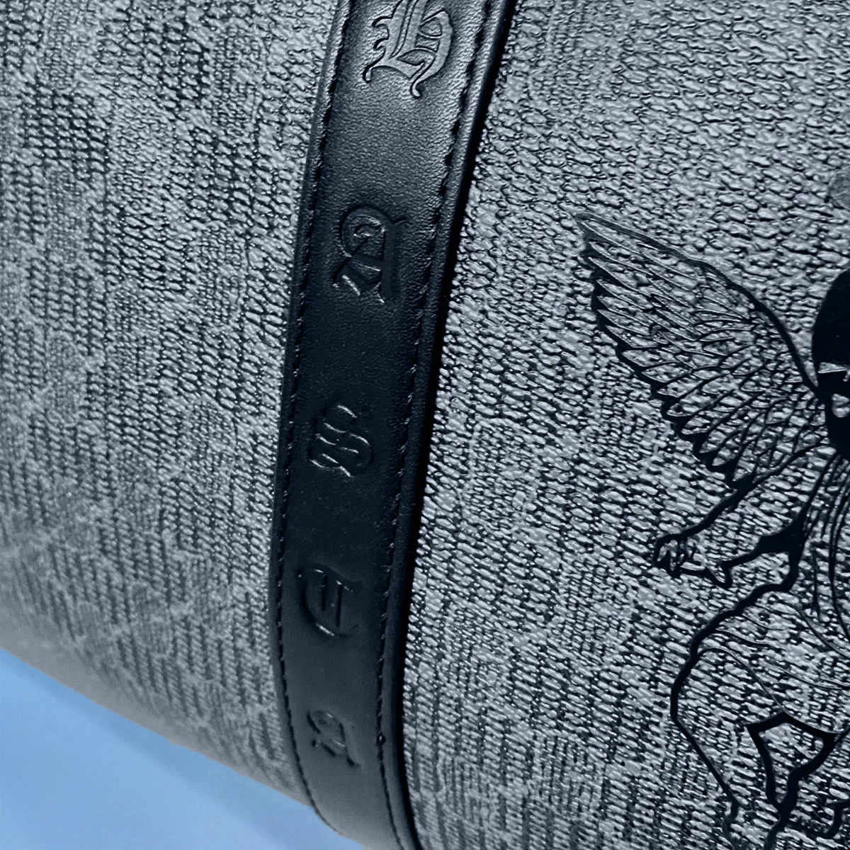 HM MM Pattern Duffle Bag - Image 3