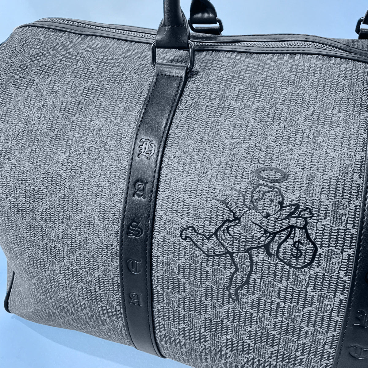 HM MM Pattern Duffle Bag - Image 7