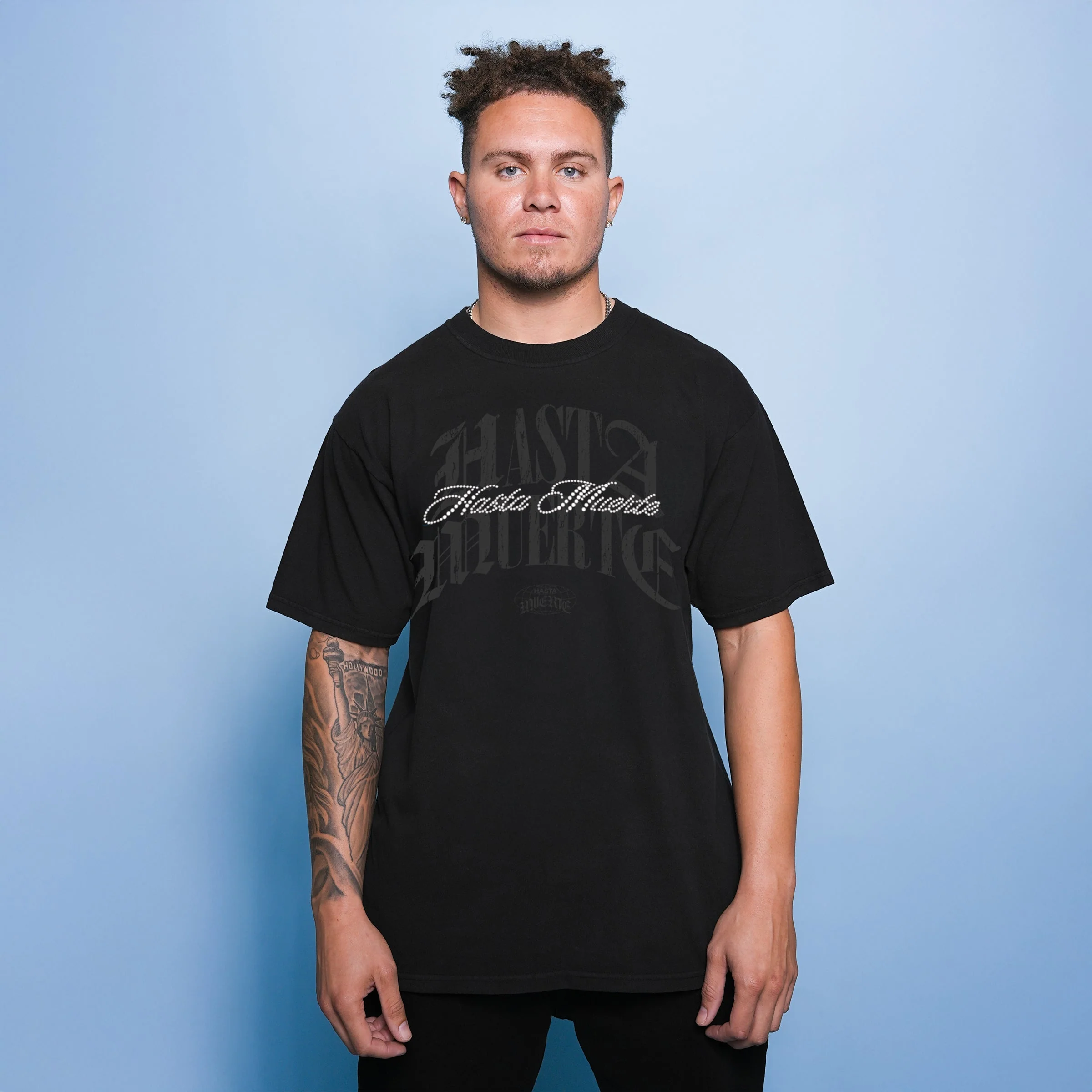 HM Rhinestone Spider TEE