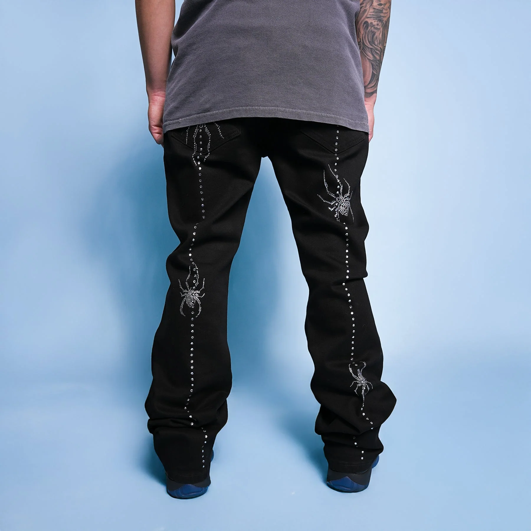 HM Spider Flared Denim