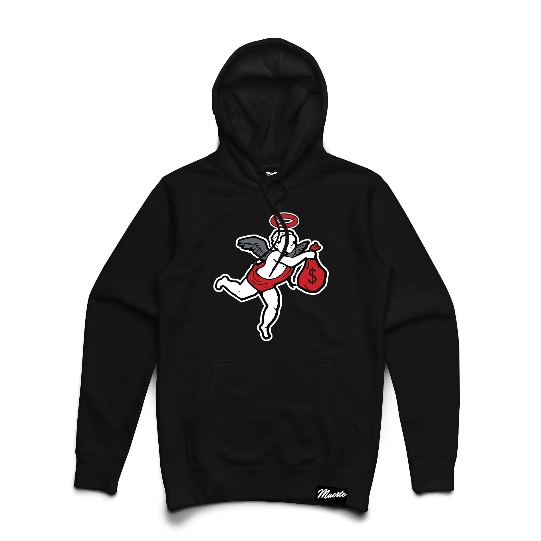 J11 Chenille Patch Angel Hoodie - HW - Image 5