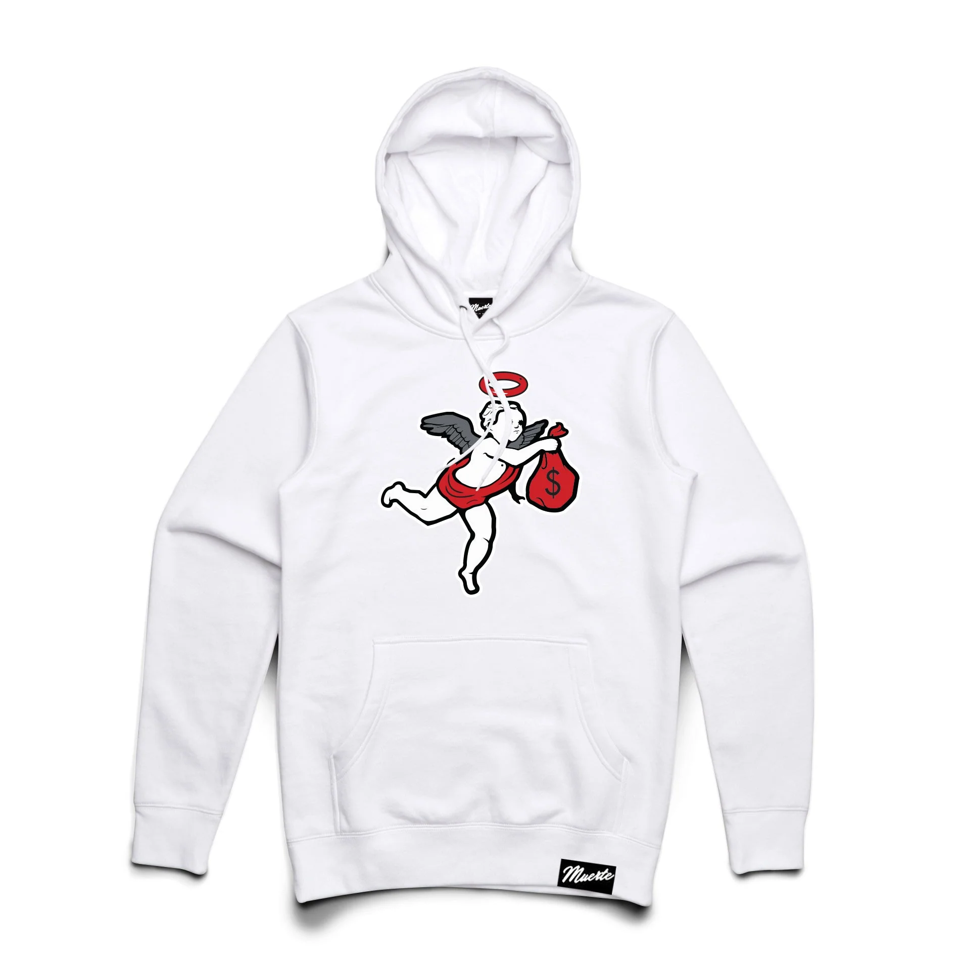 J11 Chenille Patch Angel Hoodie - HW - Image 6