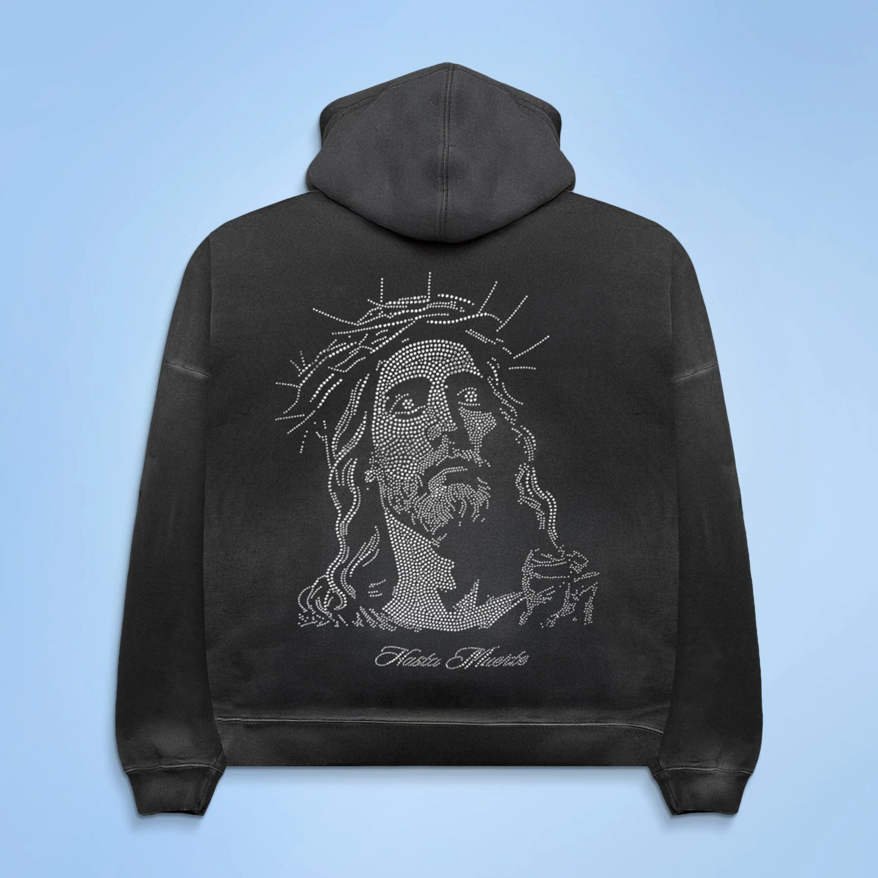 JESUS RHINESTONE POTASSIUM HOODIE - Image 3
