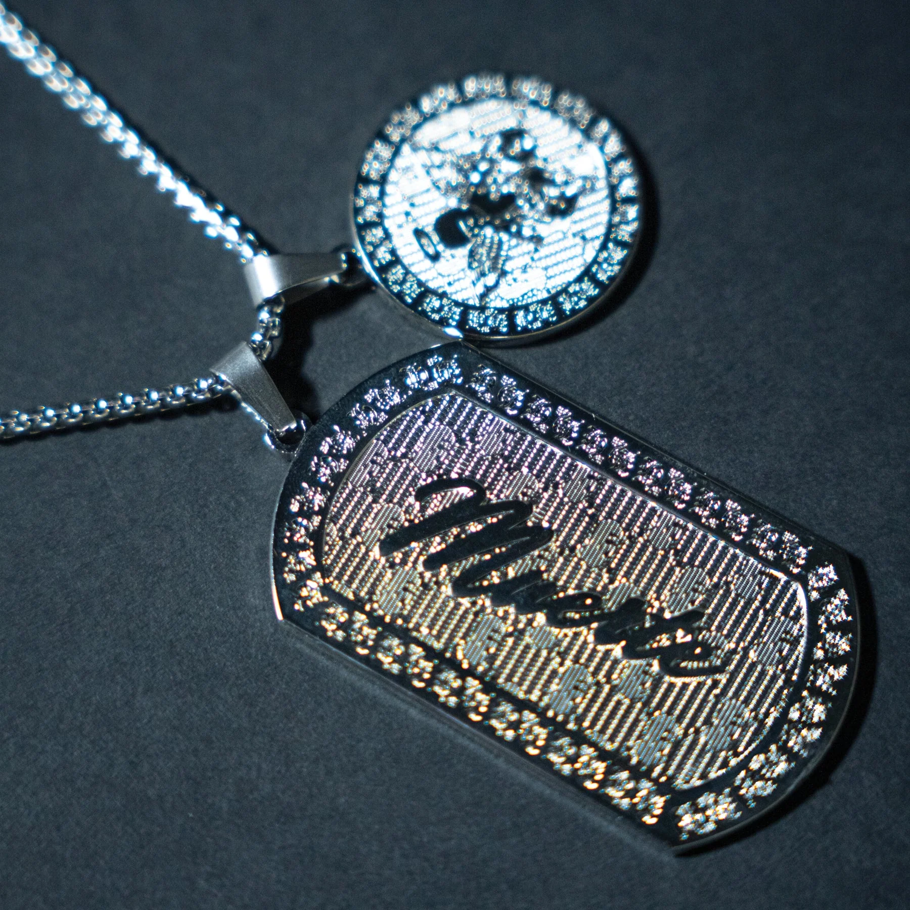 MM Angel Muerte Dog Tag & Coin Medallion - Image 5