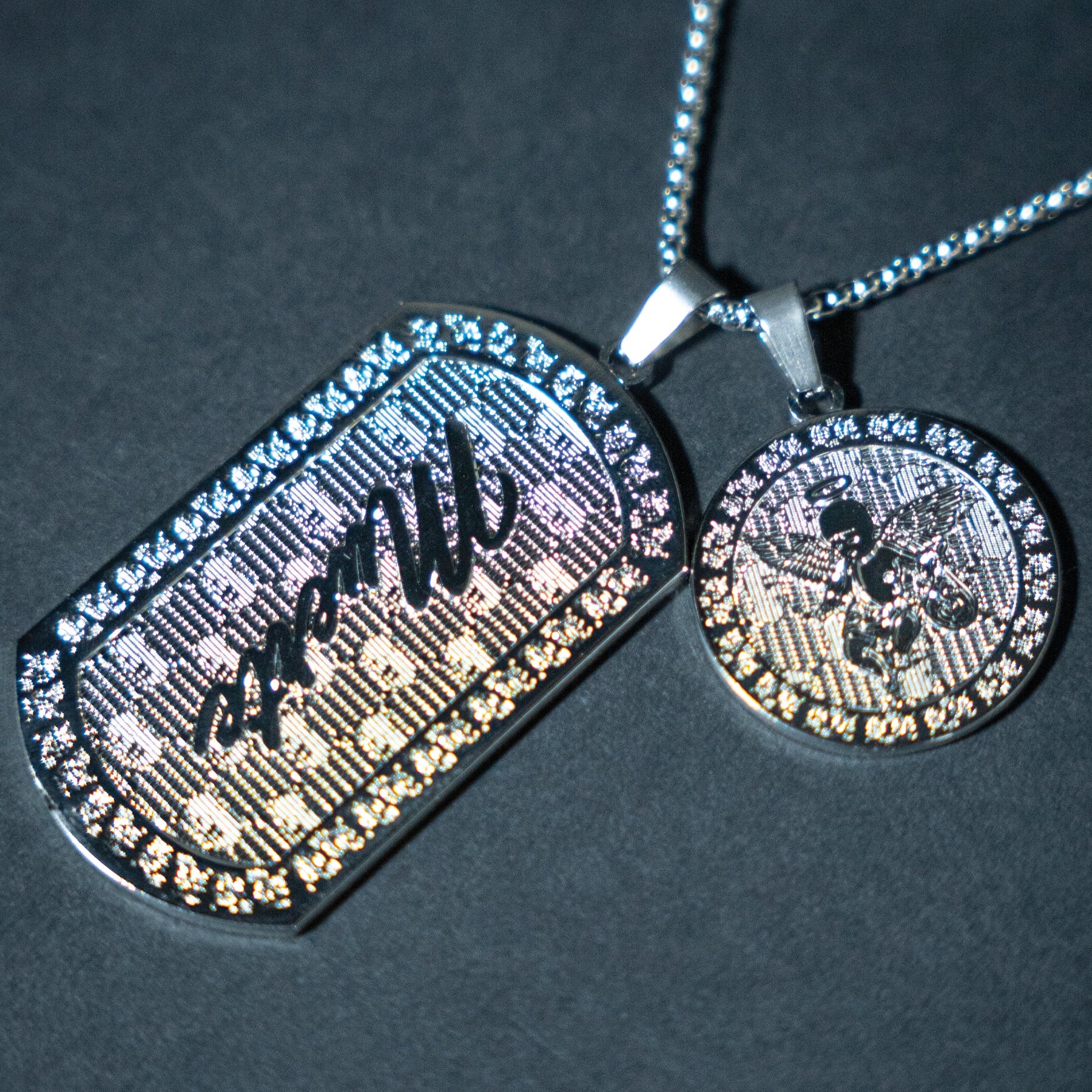 MM Angel Muerte Dog Tag & Coin Medallion - Image 7