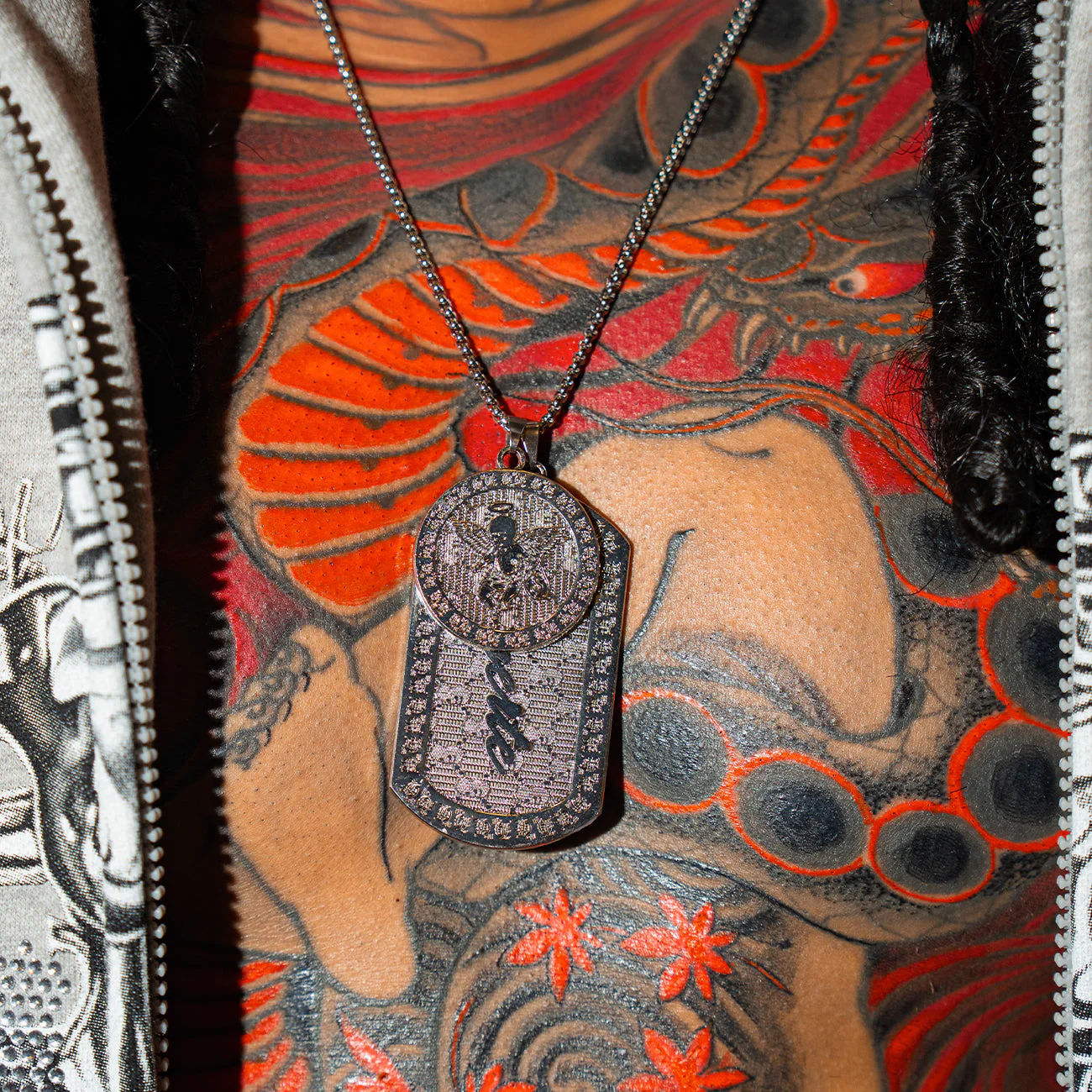 MM Angel Muerte Dog Tag & Coin Medallion - Image 9