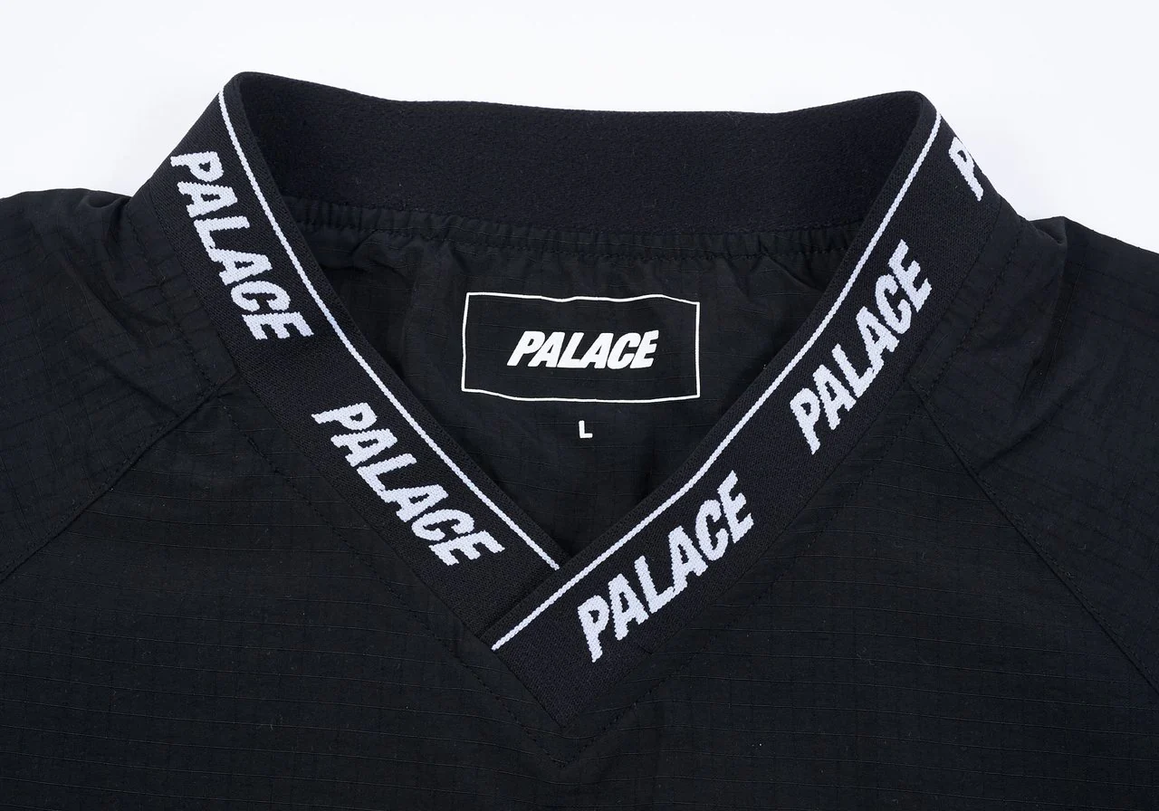 Palace Aslan Shell Crewneck- Black - Image 2