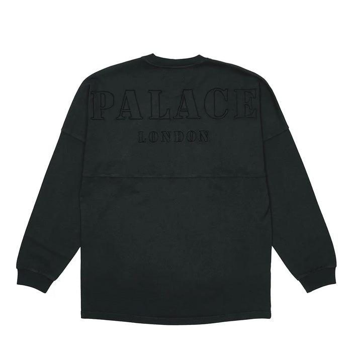 Palace Shop Drop Shoulder London L/S- Black - Image 2
