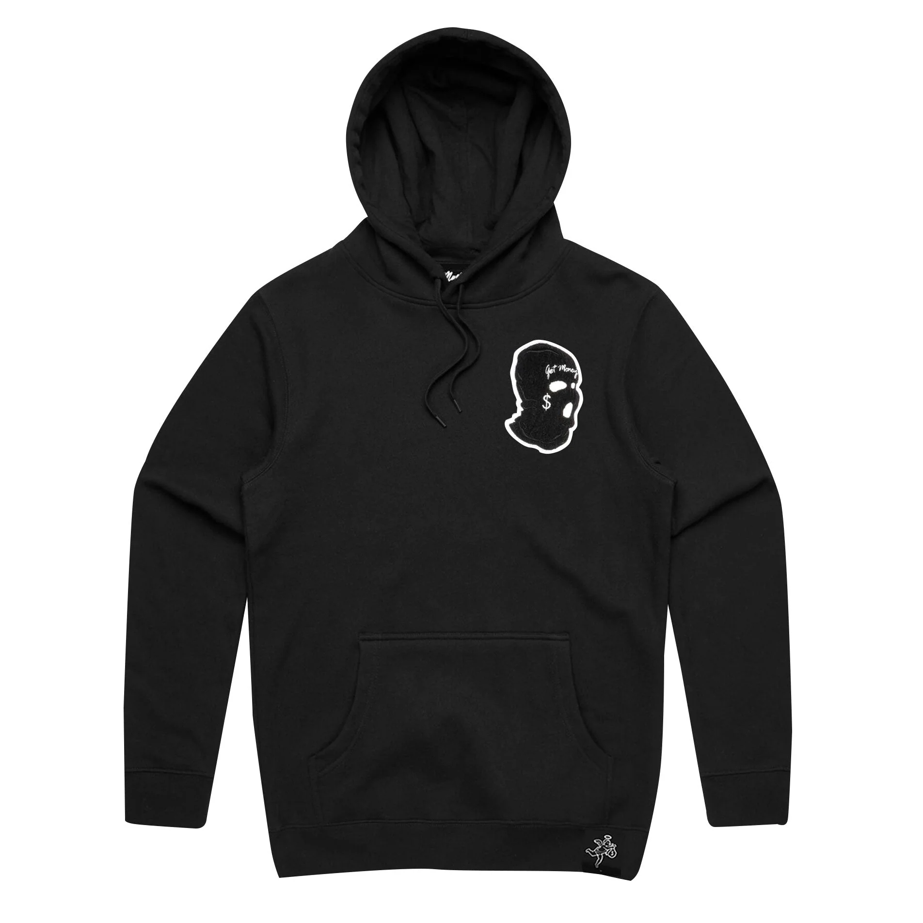 Ski Mask Chenille Patch Hoodie - HW - Image 3