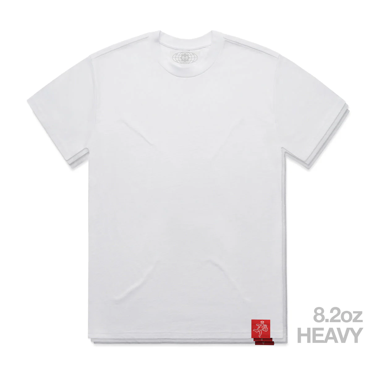 Heavyweight Basic Red Label Tee - Image 3